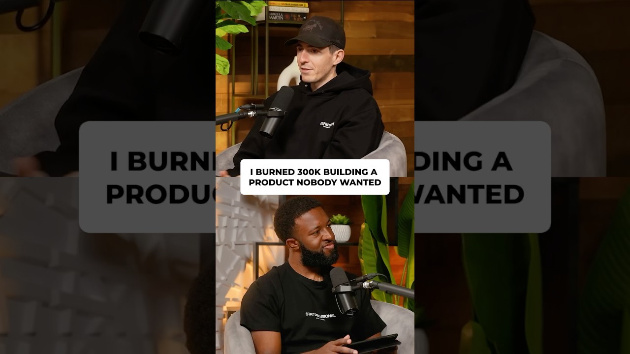 Short-form edit from a Calum Johnson Show podcast clip with split-screen framing and caption text